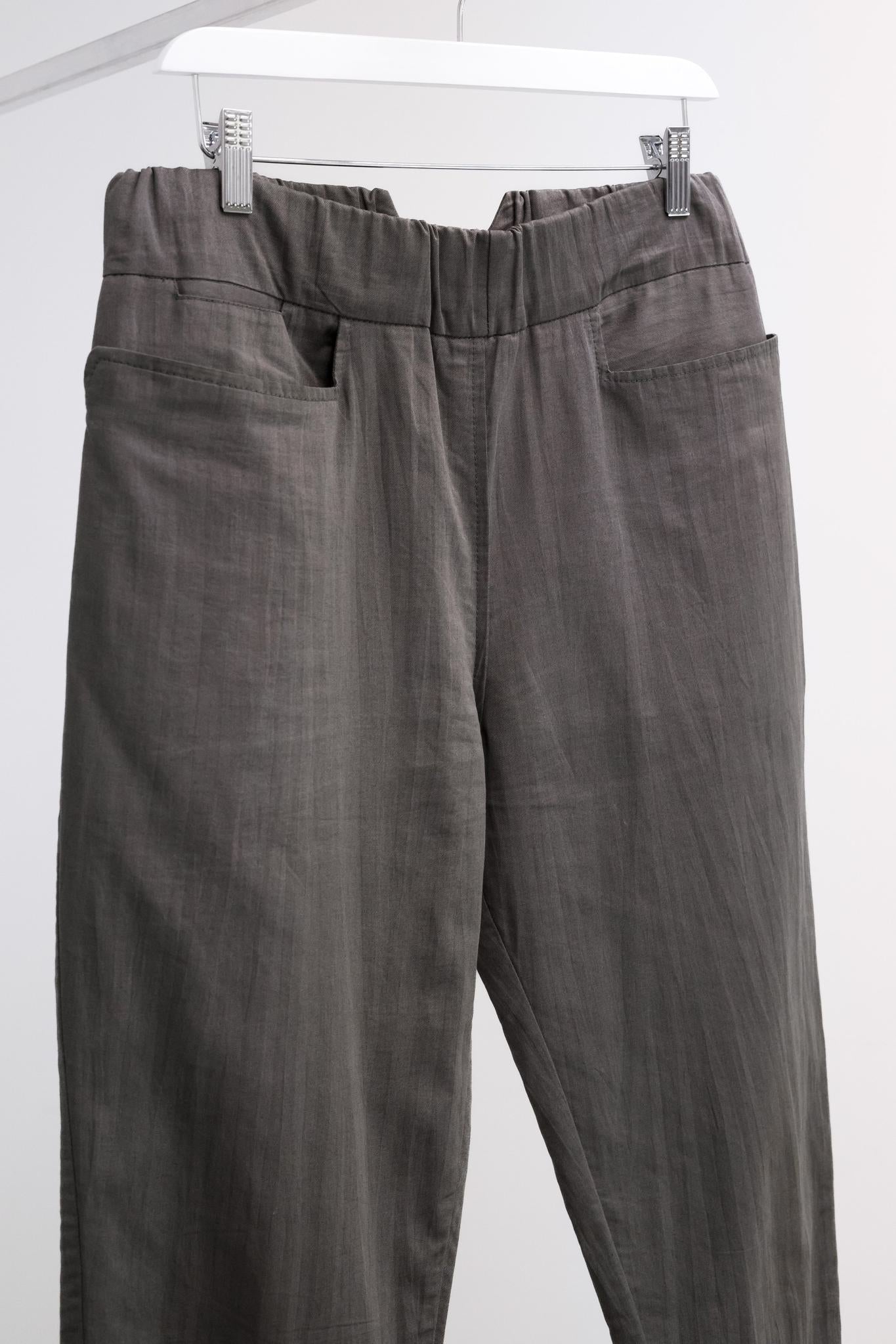 Fabio Quaranta Cotton Twill Trousers