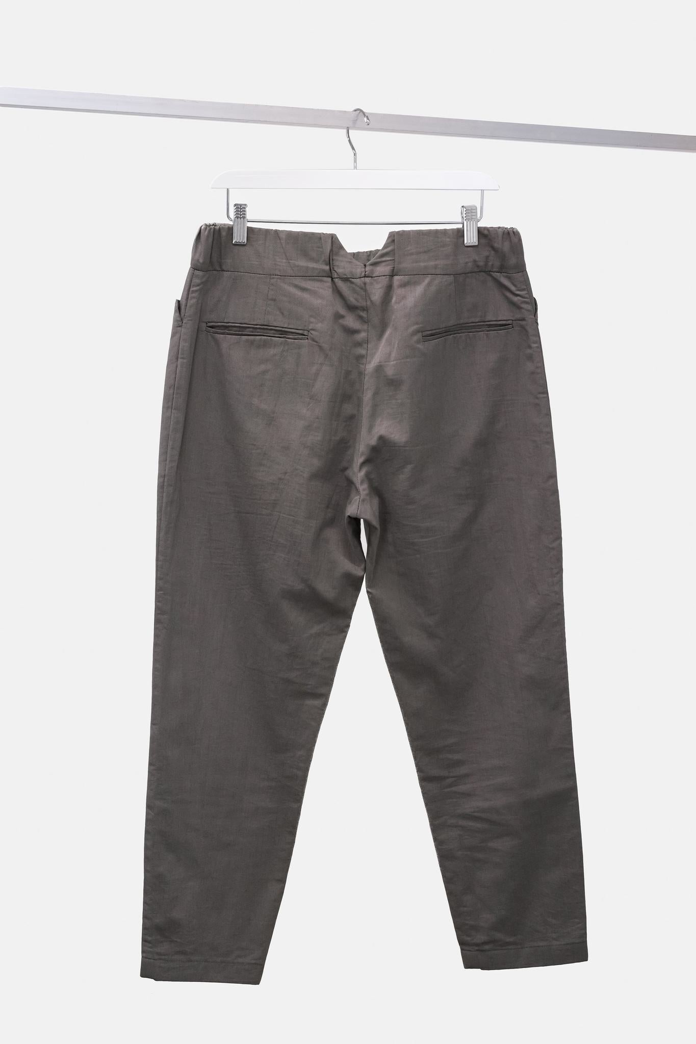 Fabio Quaranta Cotton Twill Trousers