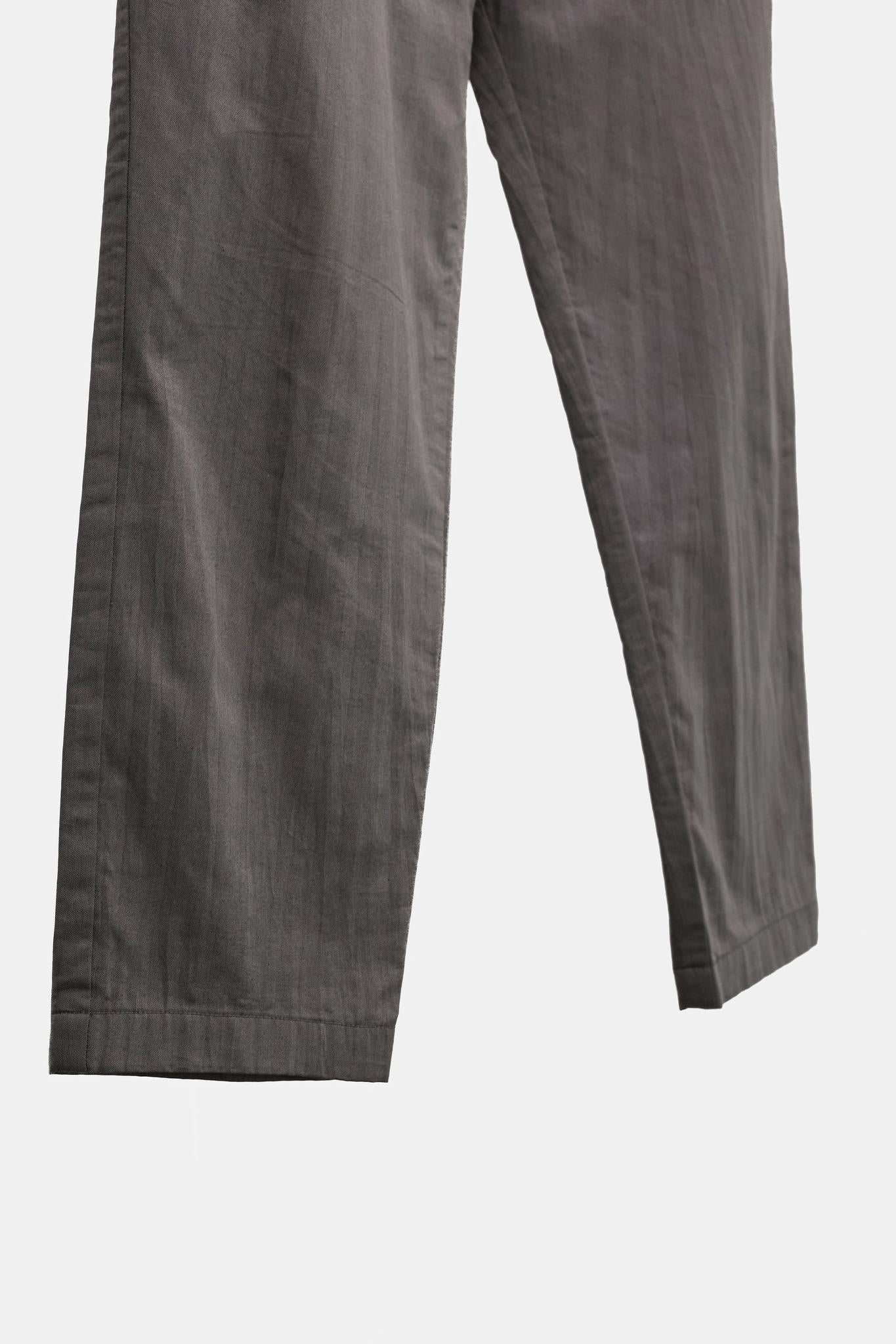 Fabio Quaranta Cotton Twill Trousers