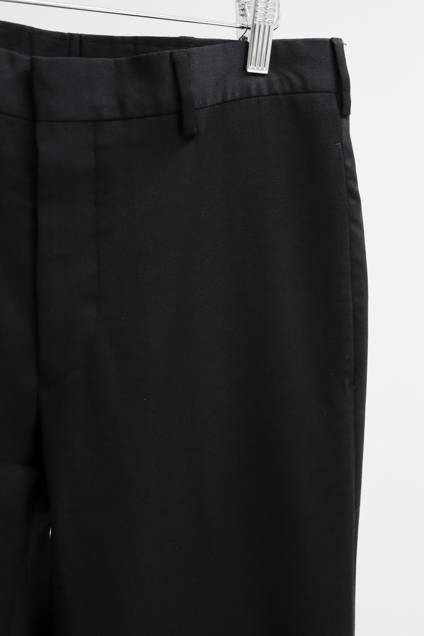 Prada Wool Navy Trousers