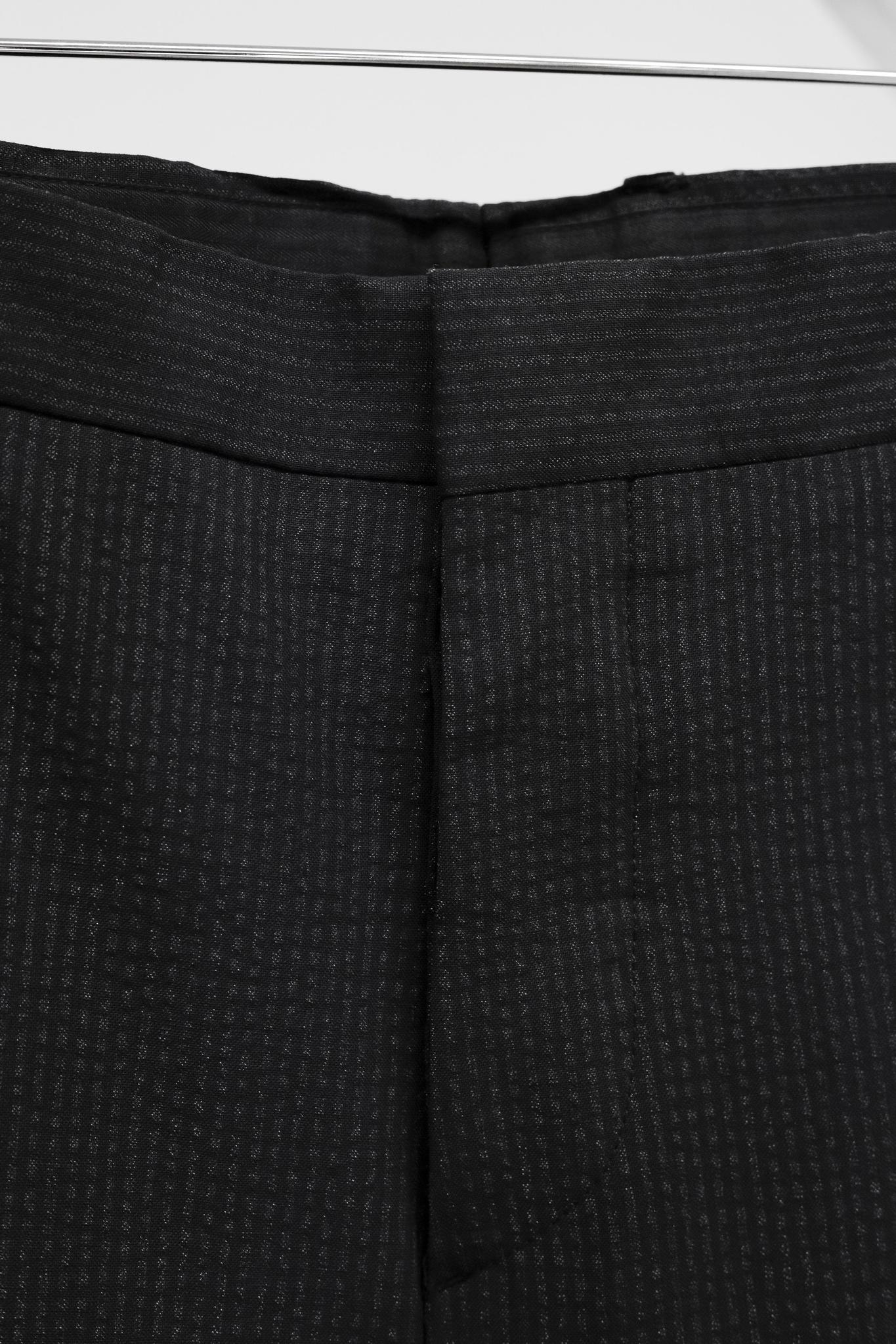 Prada Charcoal Grey Pinstripe Trousers