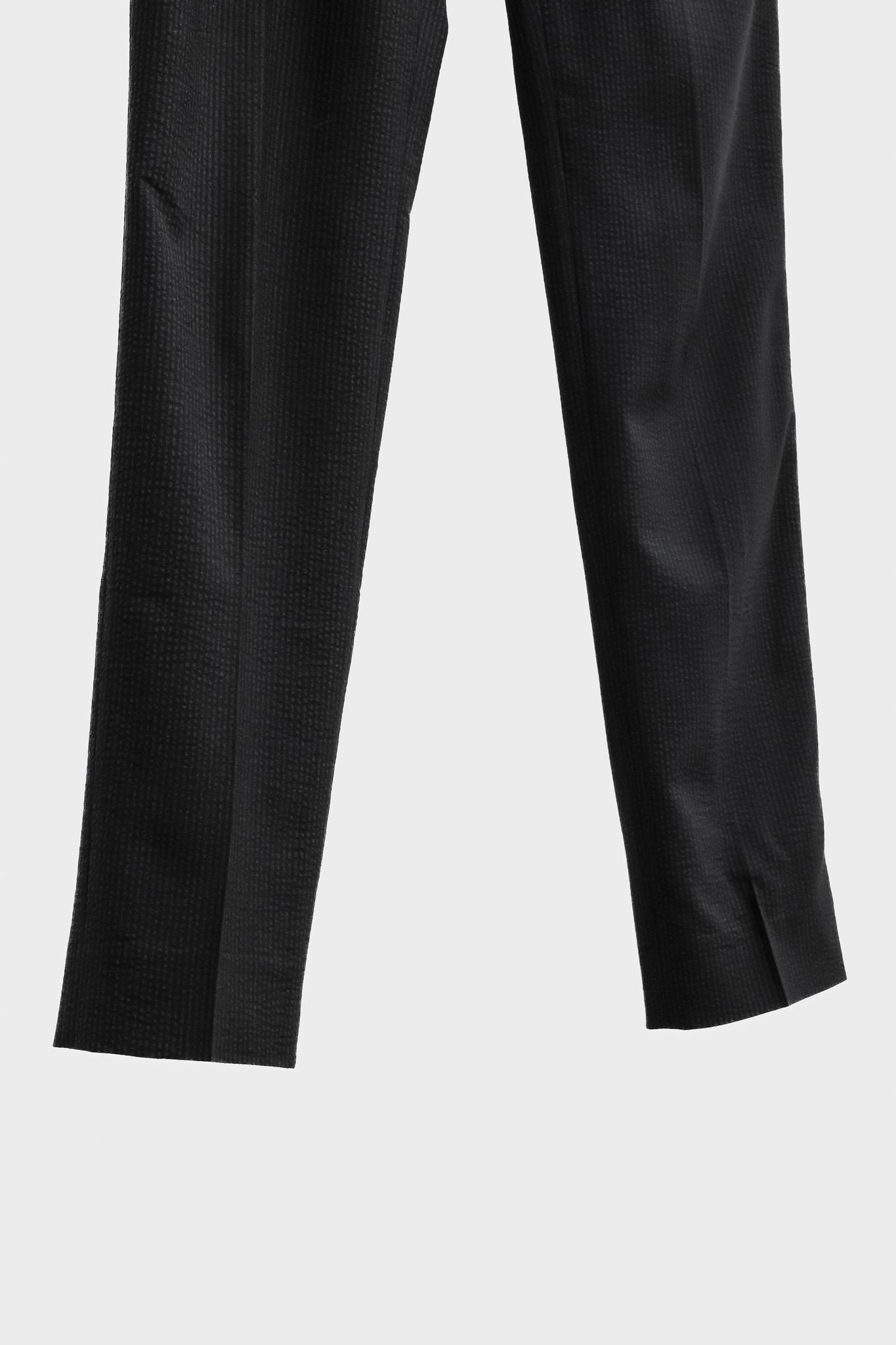 Prada Charcoal Grey Pinstripe Trousers