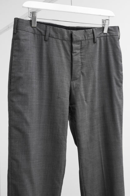 Prada Grey Slim Trousers