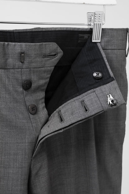 Prada Grey Slim Trousers