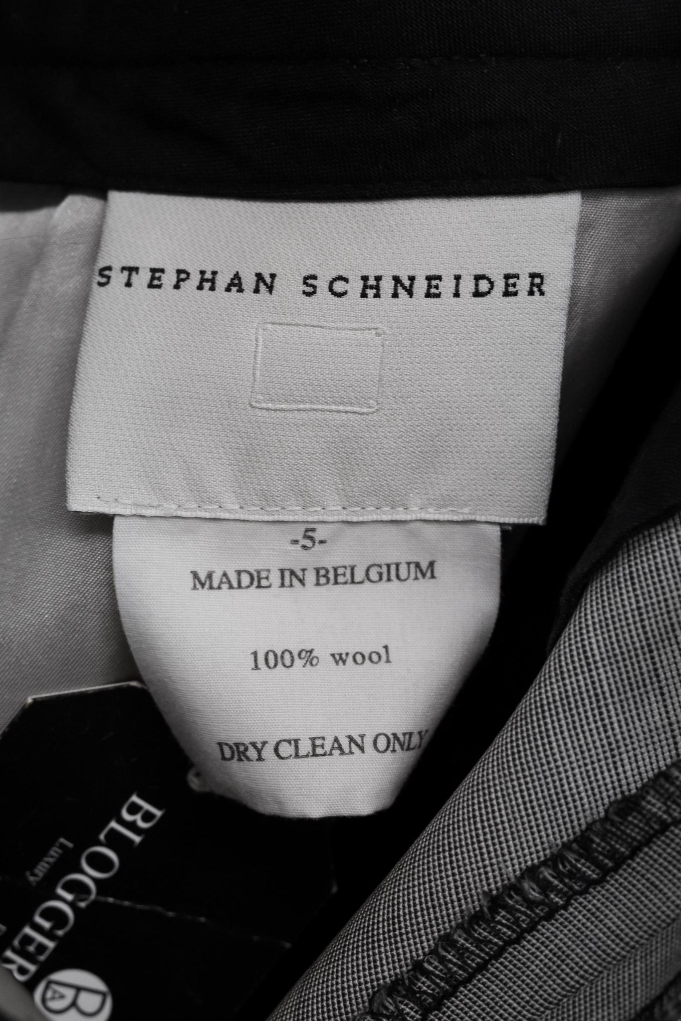 Stephan Schneider Light Grey Wool Trousers