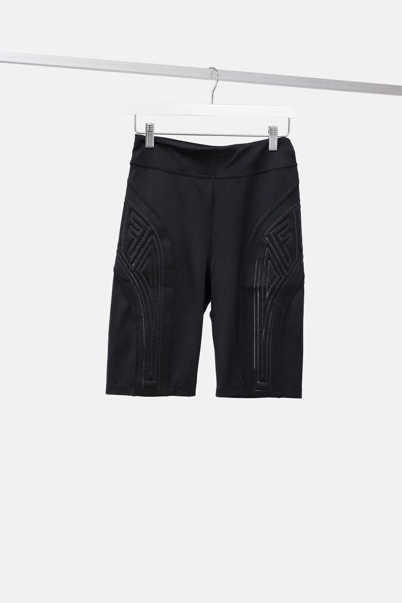 Fendi SS/19 Runway Padded Embellishment Bike Shorts