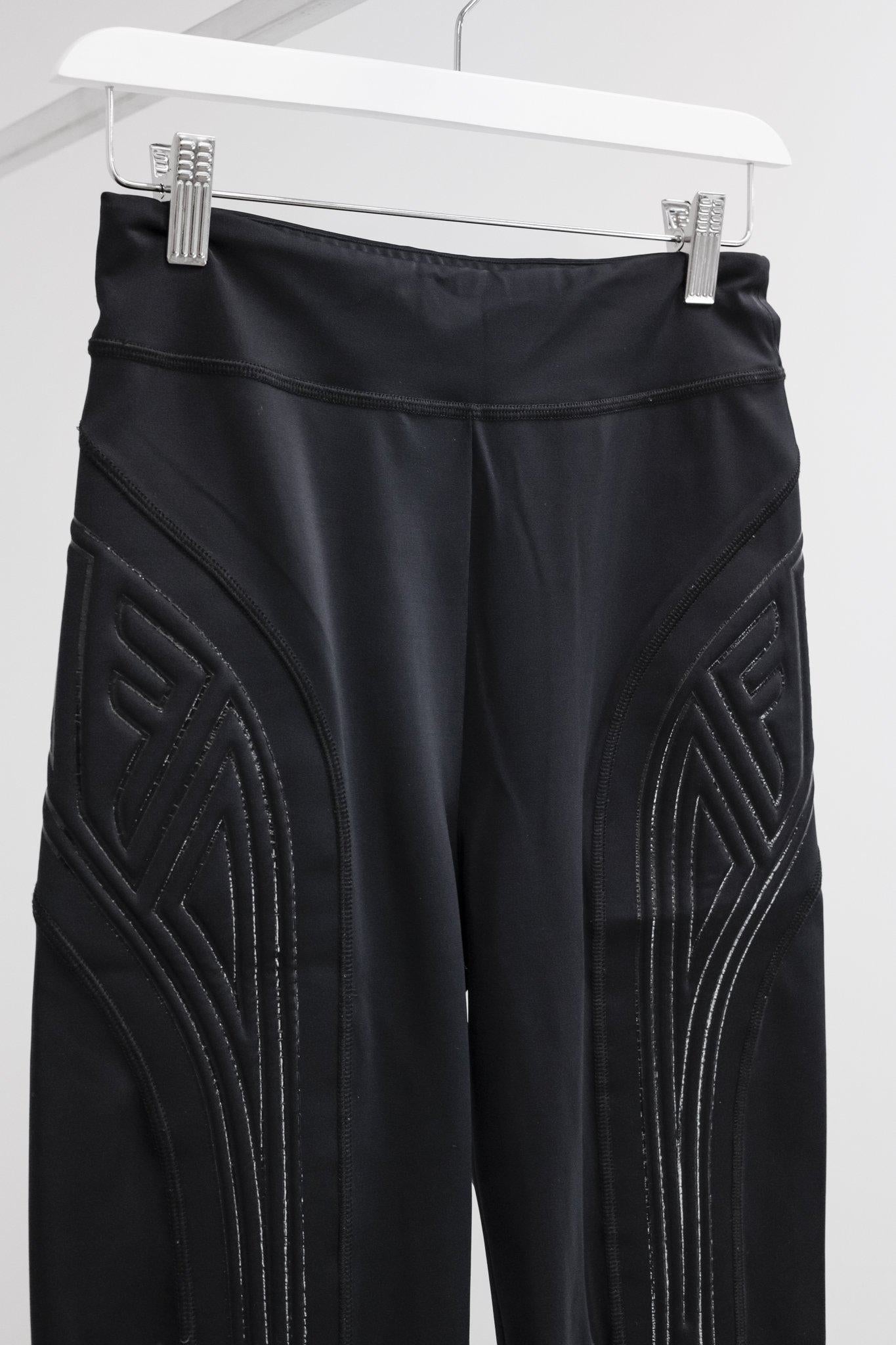 Fendi SS/19 Runway Padded Embellishment Bike Shorts