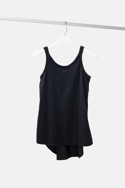 Y-3 Black Cotton Tank