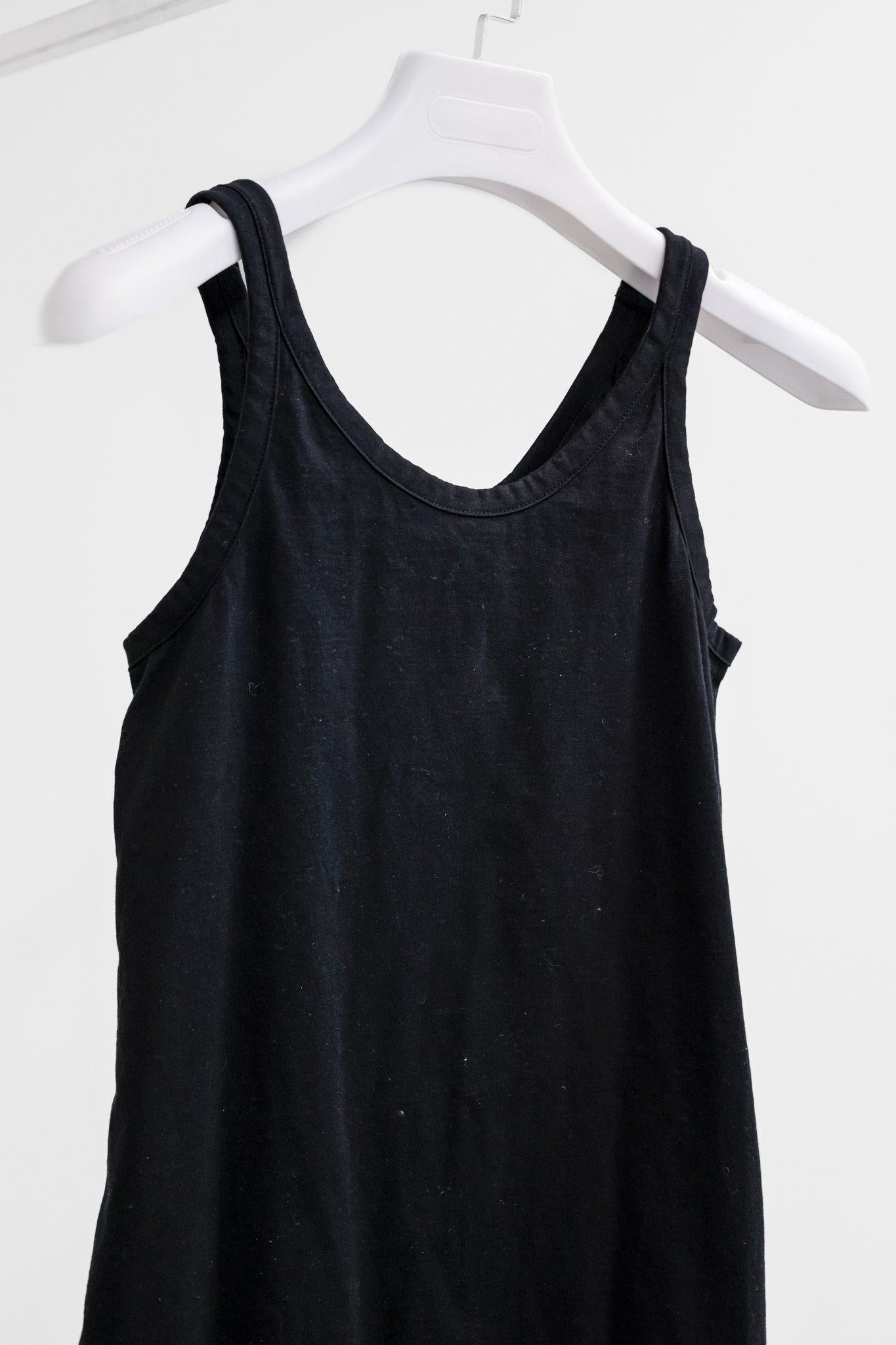 Y-3 Black Cotton Tank