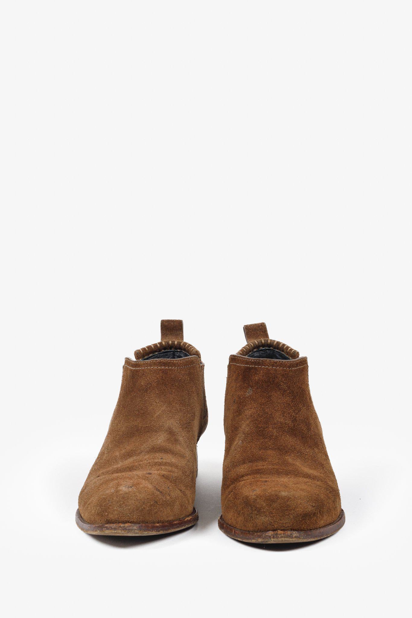 Alexander Wang Brown Suede Kori Boot