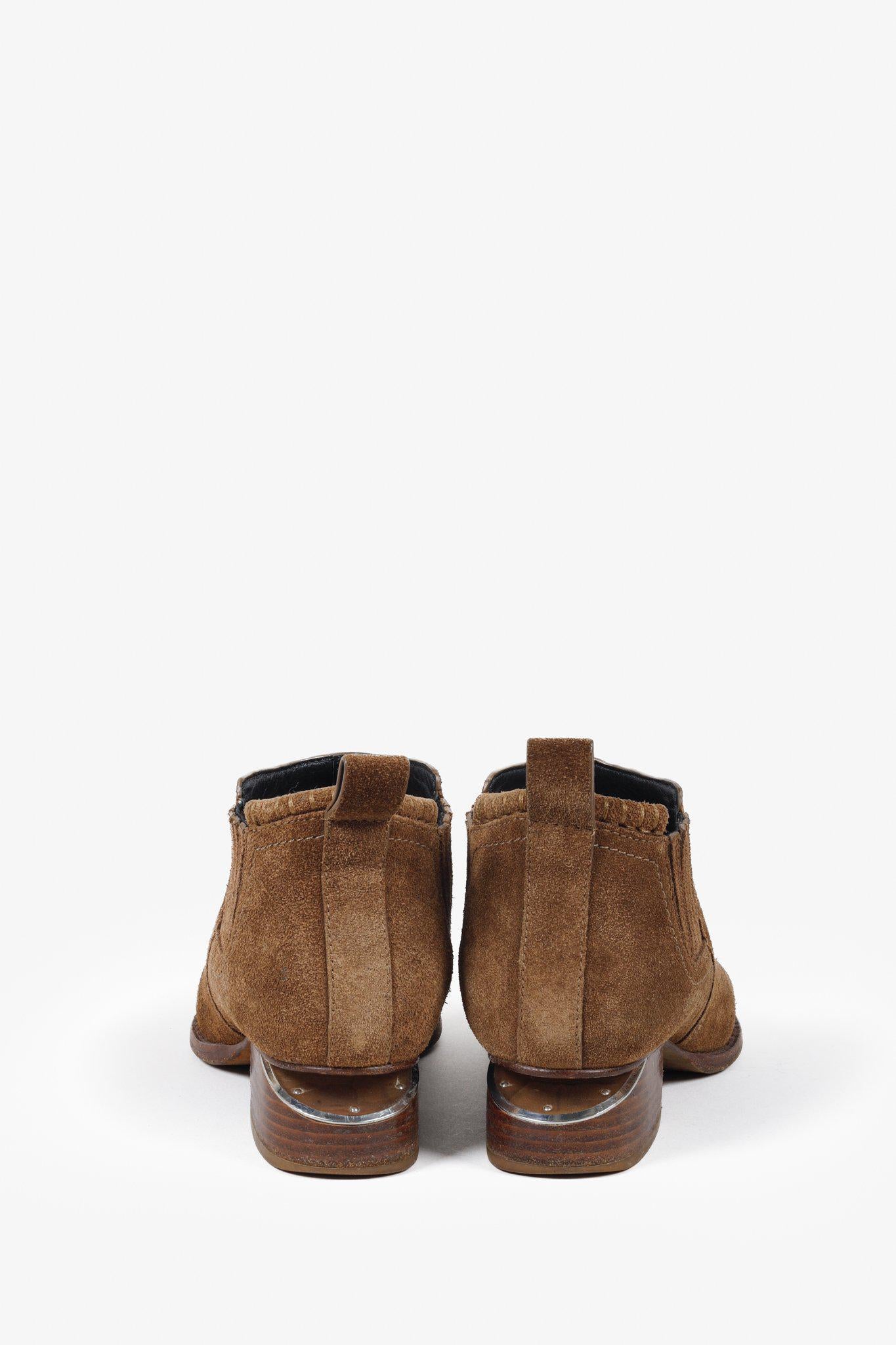 Alexander Wang Brown Suede Kori Boot