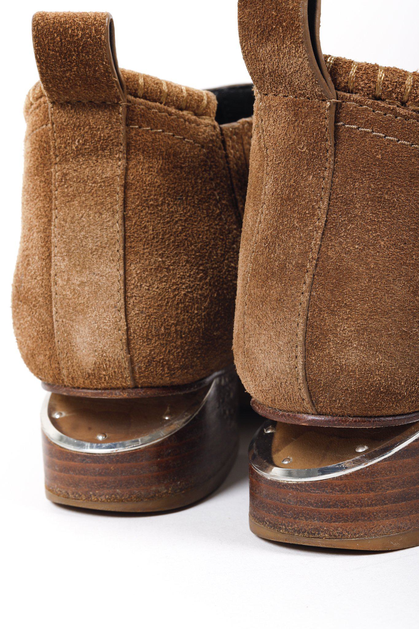 Alexander Wang Brown Suede Kori Boot