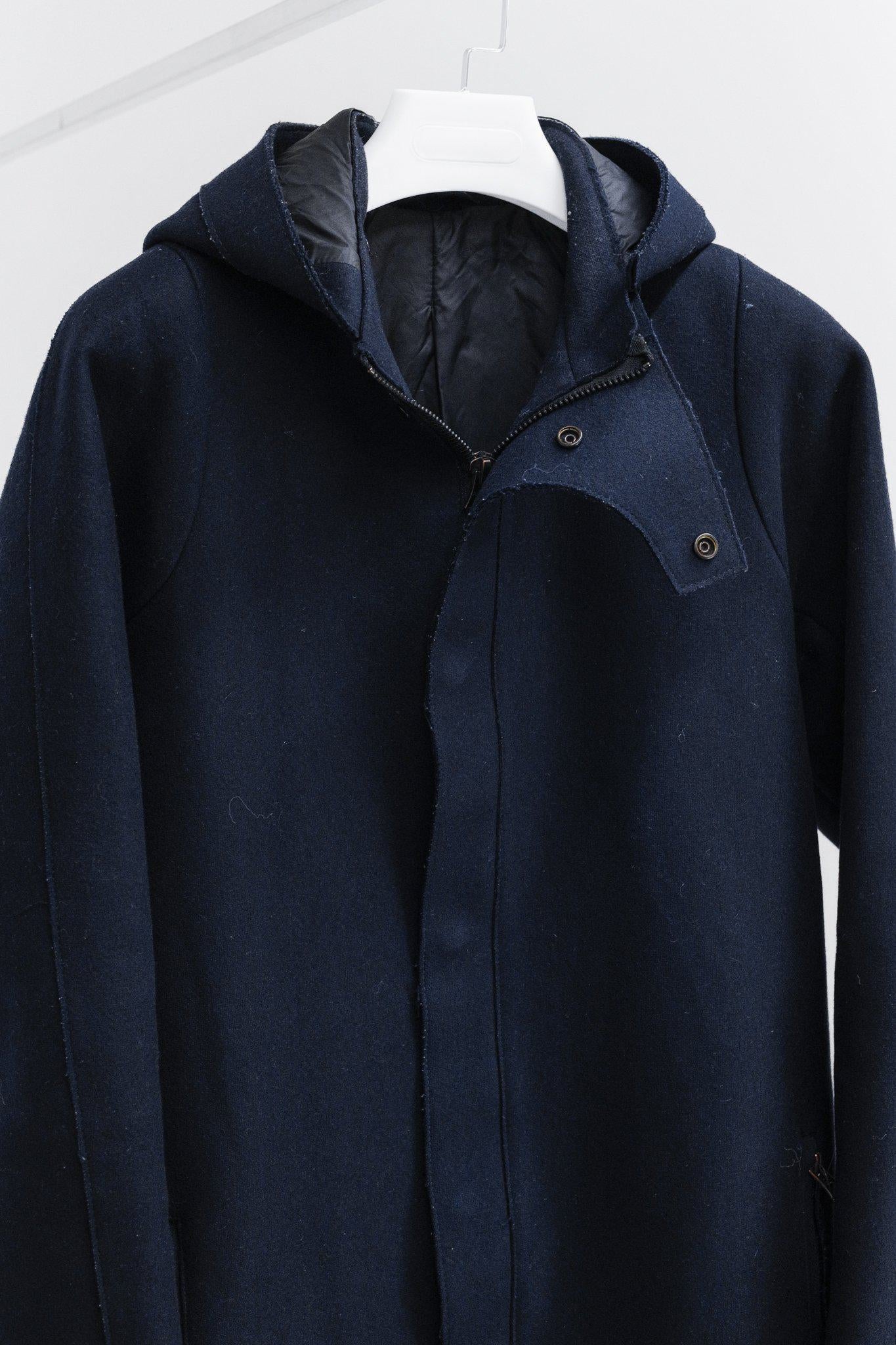 Acne Studios Navy Milton Coat