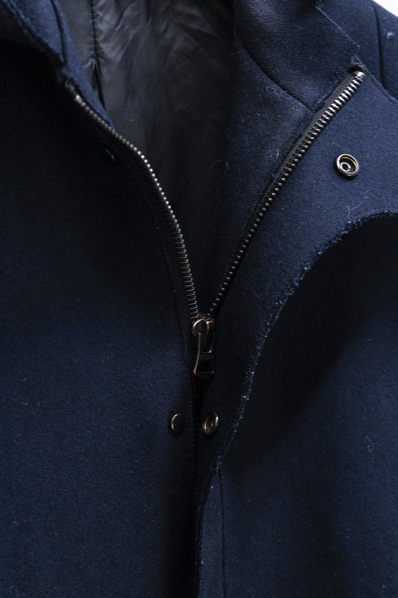 Acne Studios Navy Milton Coat