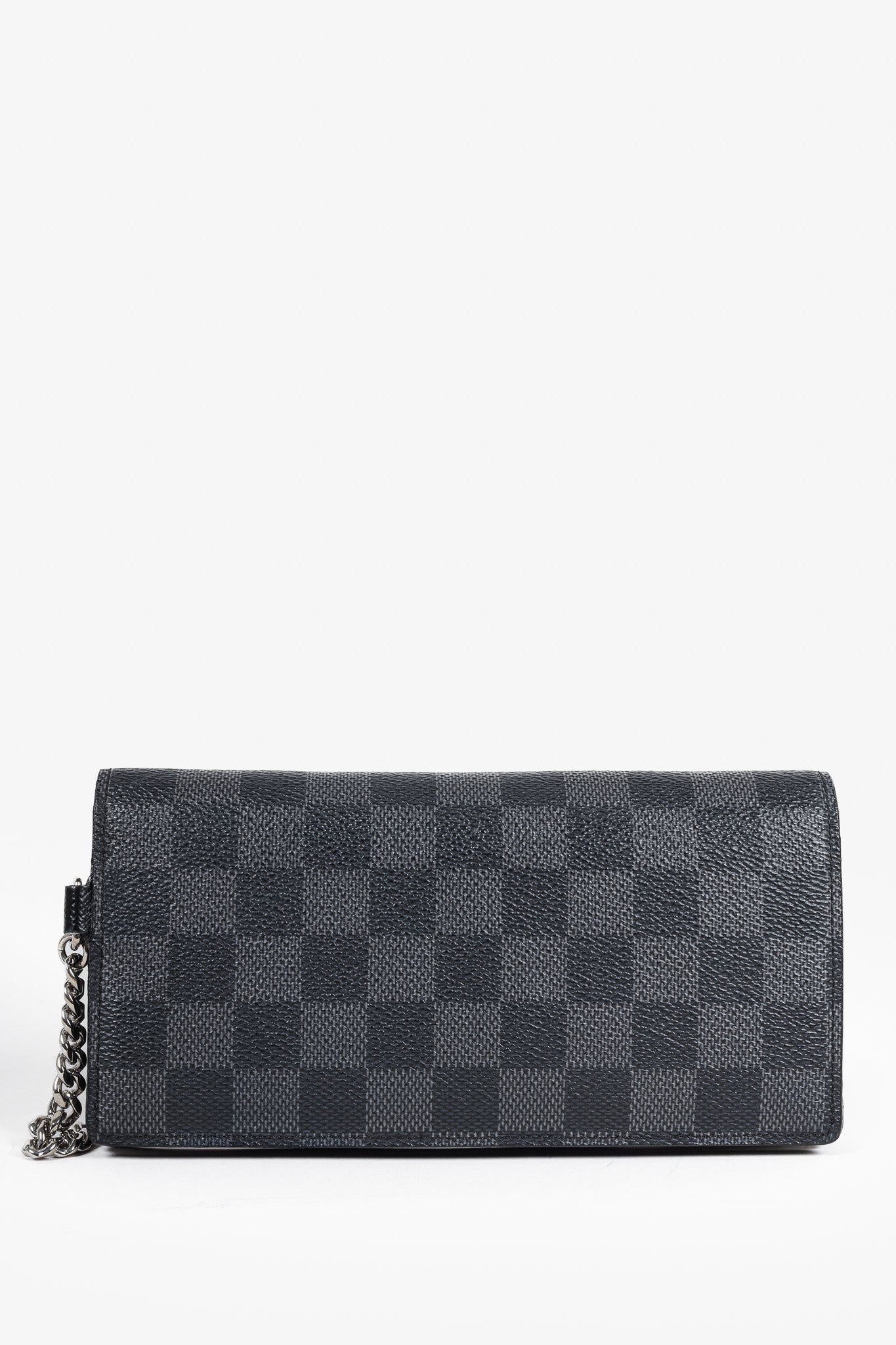 Louis Vuitton Damier Graphite Chain Wallet