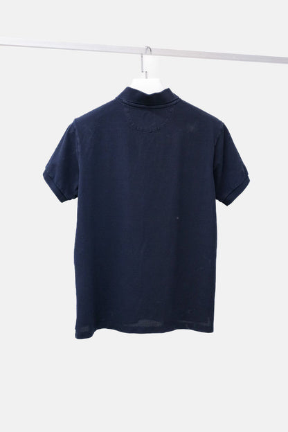 Paul Smith Paint Splatter Navy Blue Polo Shirt