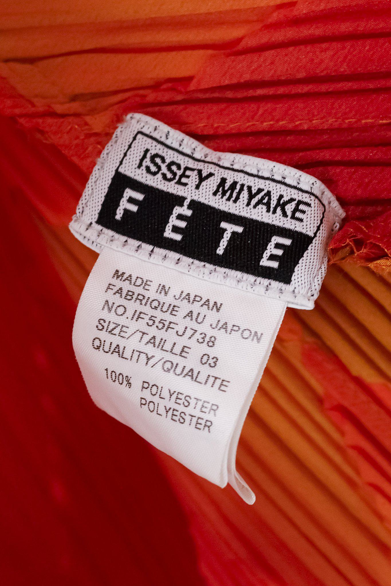 Issey Miyake Fete Harlequin Gradient Top